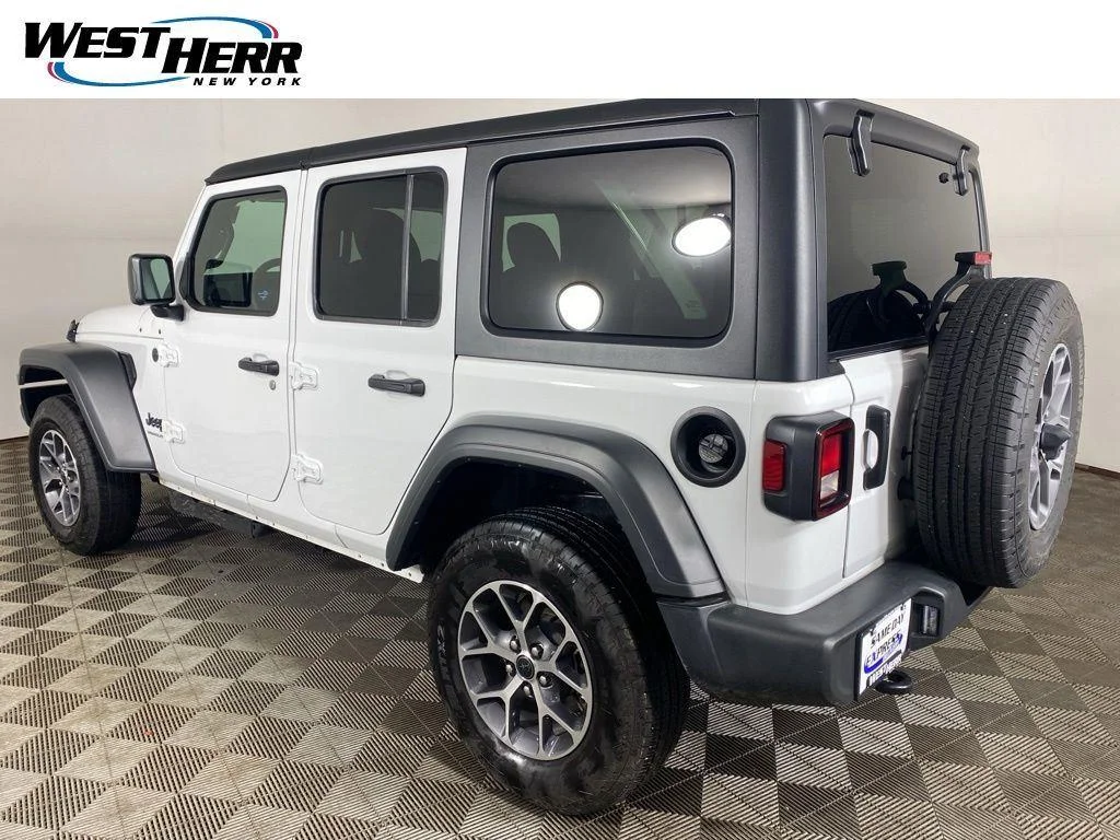 Used 2026 Bright White Clearcoat Jeep Sport S image 26