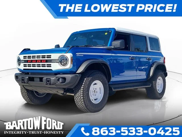 New 2026 Blue Metallic Ford Heritage Edition image 1