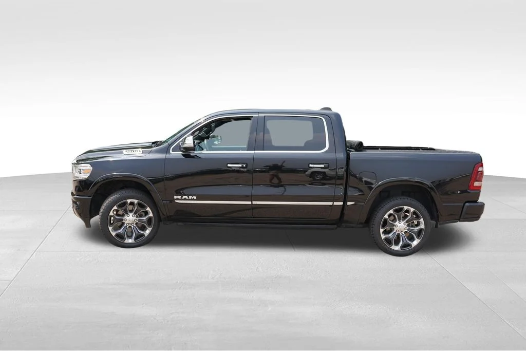 Used 2019 Diamond Black Crystal Pearlcoat Ram Limited image 9