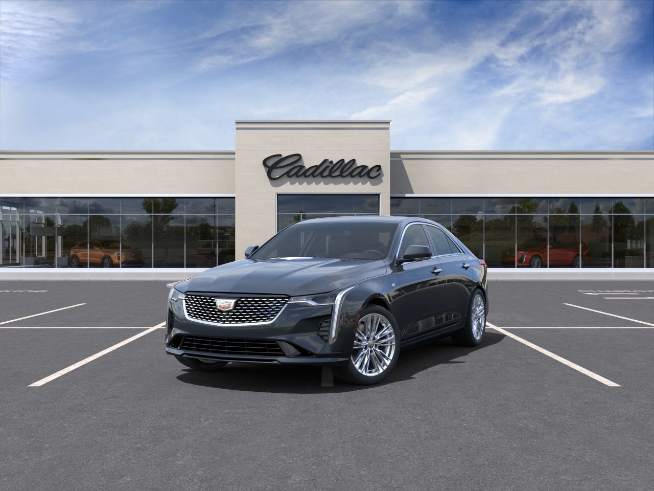 New 2025 Deep Space Metallic Cadillac Premium Luxury image 8