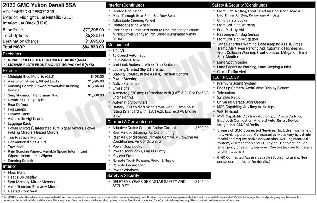 Certified Used 2023 Blue GMC Denali image 25