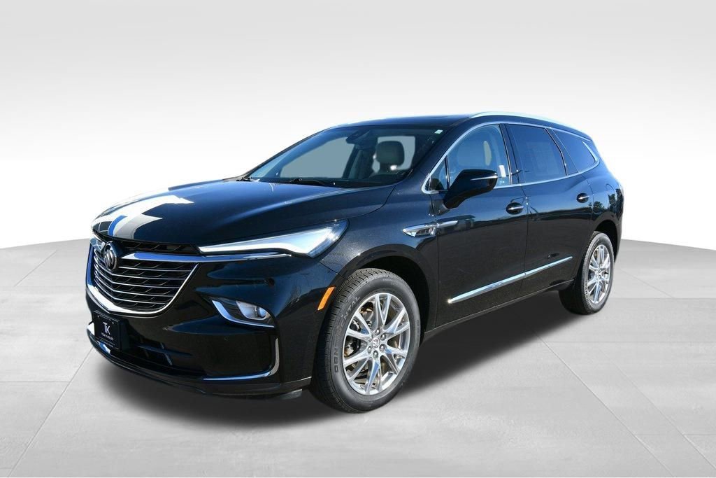 Used 2023 Buick Enclave Essence with VIN 5GAEVAKW8PJ246976 for sale in North Branch, Minnesota