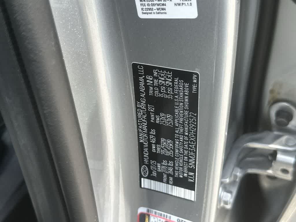 Used 2023 Shimmering Silver Hyundai SEL image 18