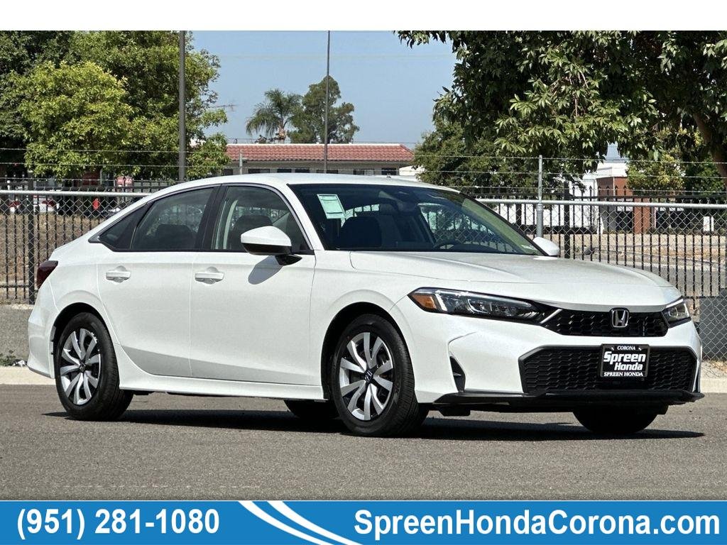 New 2026 Platinum White Pearl Honda LX image 1