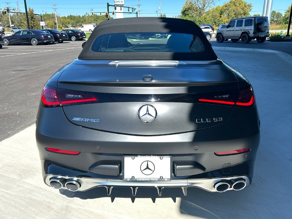 New 2027 MANUFAKTUR exclusive graphite grey magno Mercedes-Benz AMG® CLE 53 4MATIC+ Cabriolet image 6
