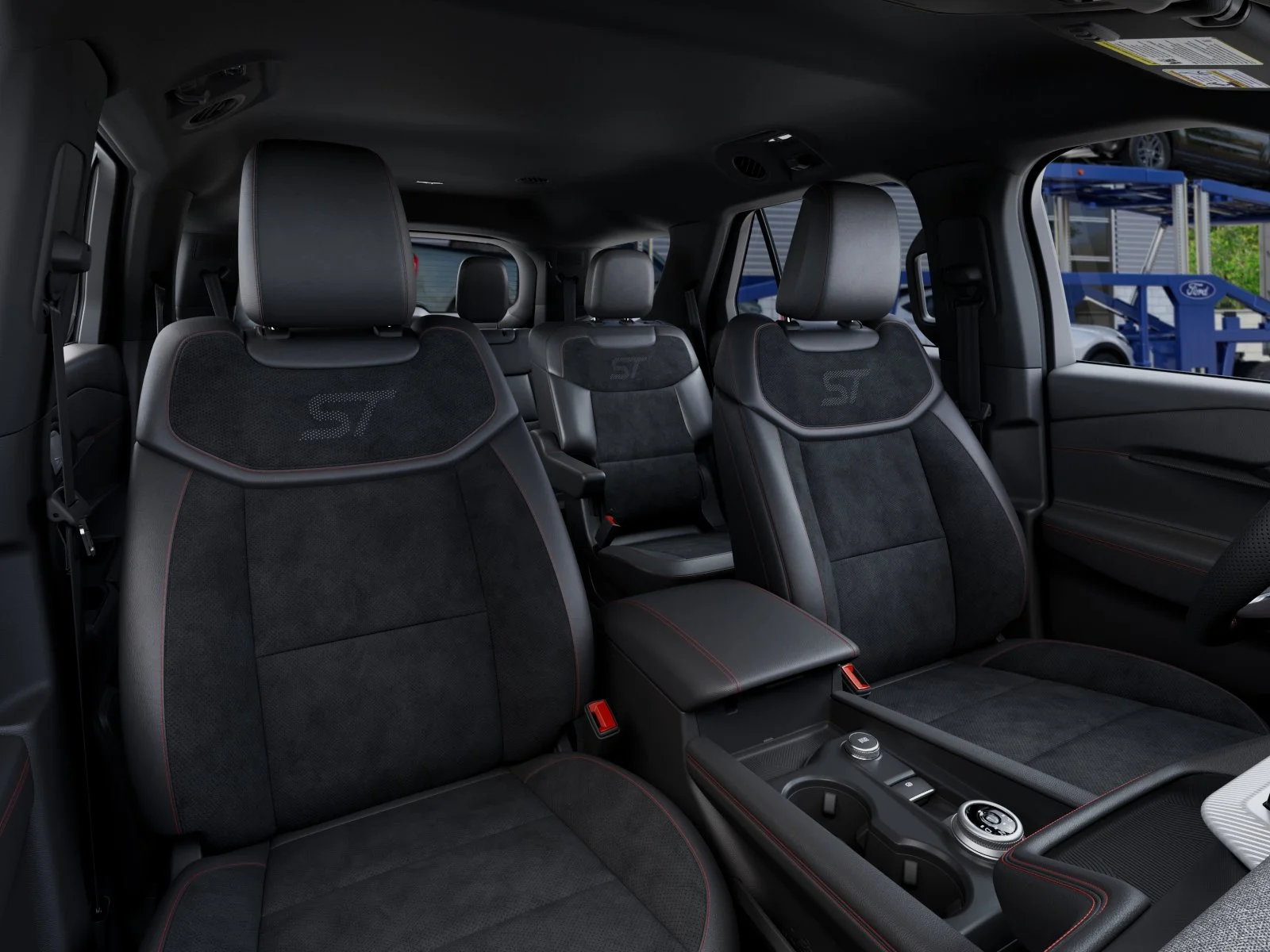 New 2027 Agate Black Metallic Ford ST image 10