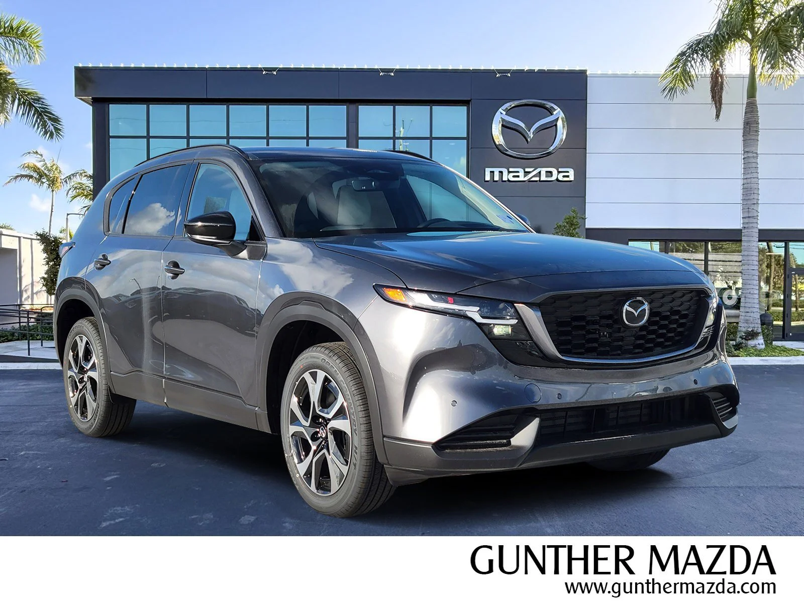 New 2026 Machine Gray Metallic Mazda 2.5 S Preferred AWD image 1
