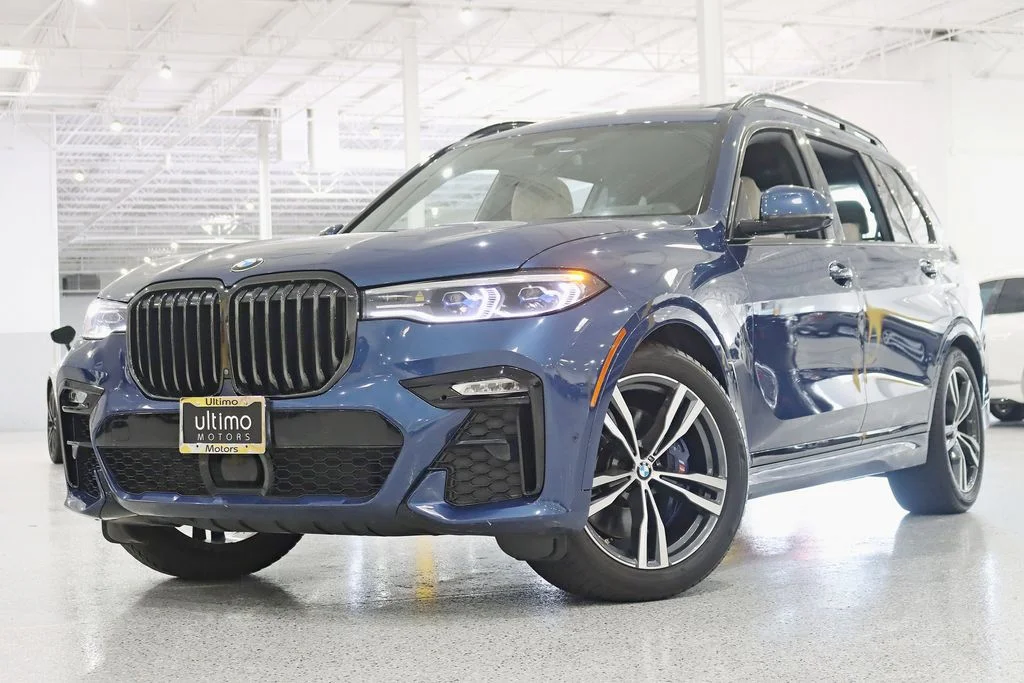 Used 2022 Blue BMW M50i image 6