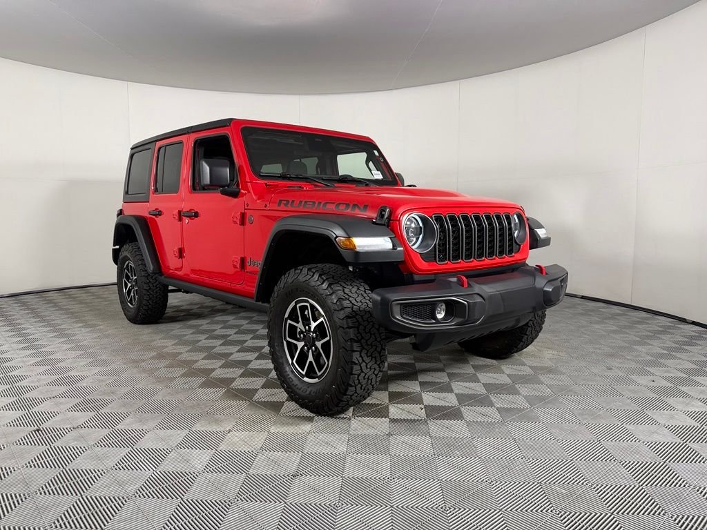 Certified Used 2025 Red Jeep Rubicon image 3