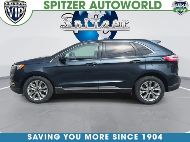Certified Used 2024 Blue Ford Titanium image 6