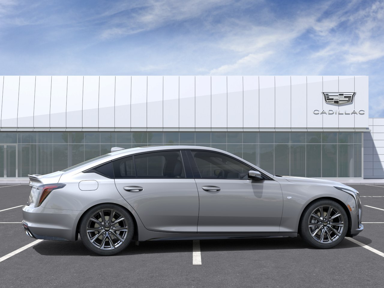New 2026 Argent Silver Metallic Cadillac Sport image 5
