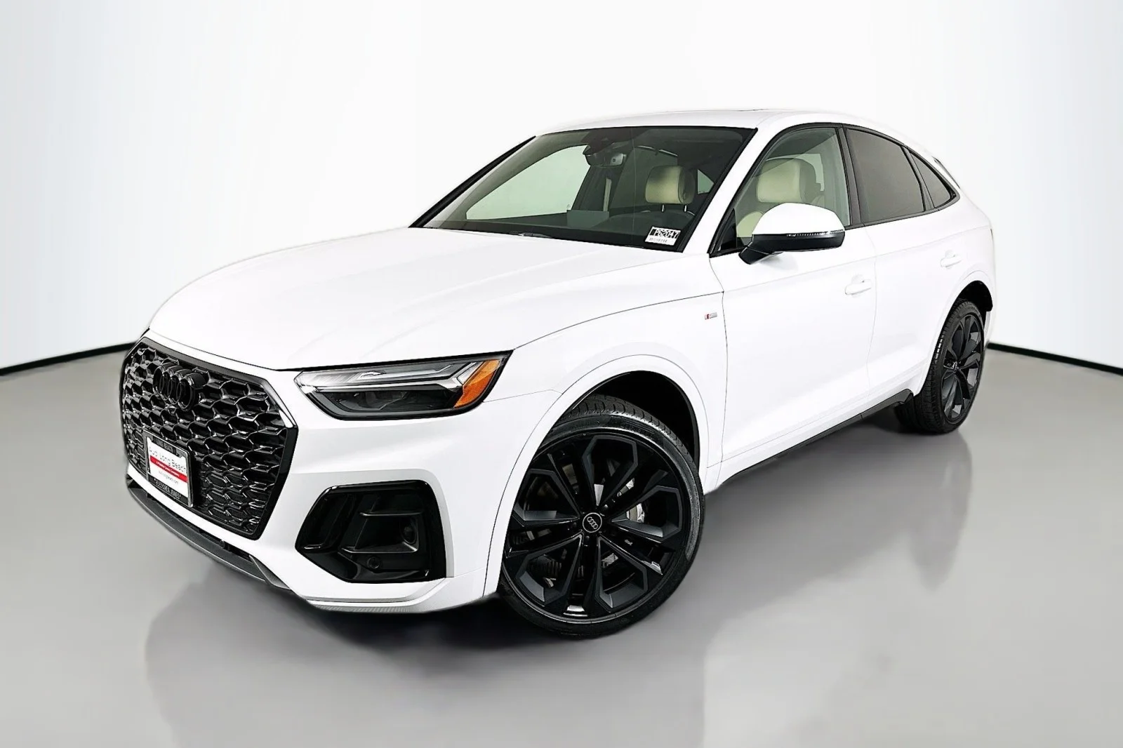 Used 2023 Glacier White Metallic Audi S line Premium Plus image 1