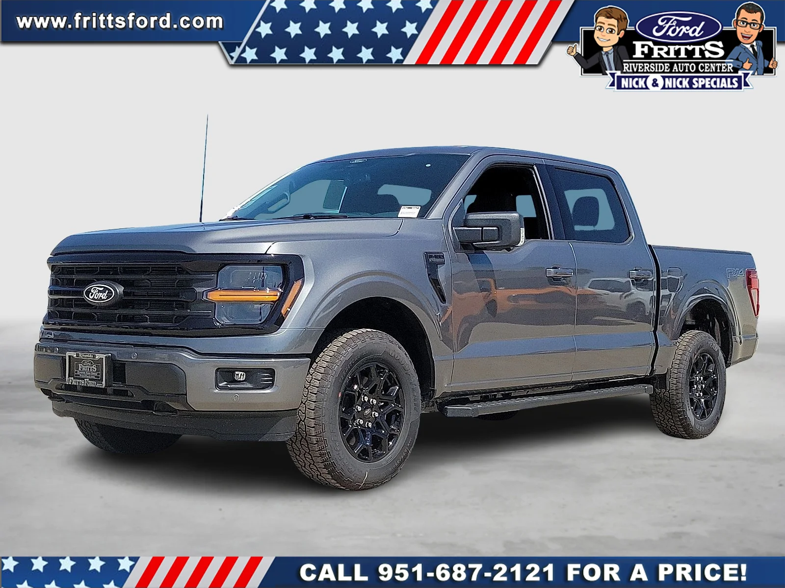 New 2026 Carbonized Gray Metallic Ford XLT image 1