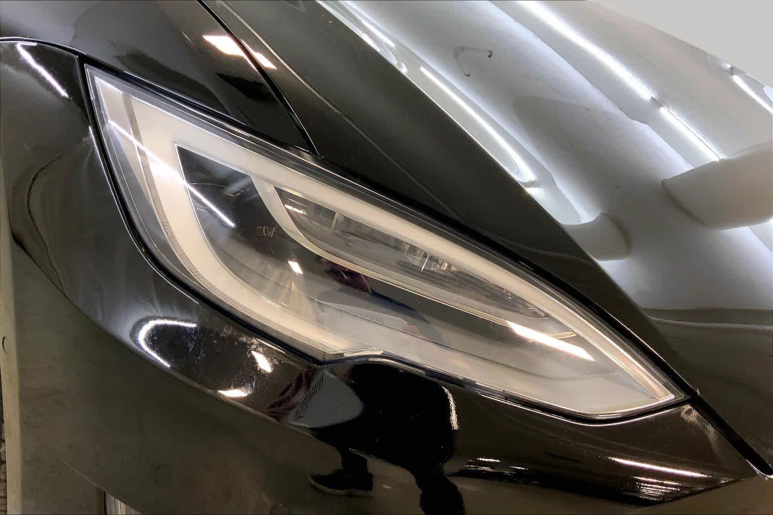 Used 2020 Solid Black Tesla Performance image 27