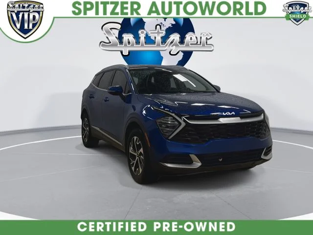 Certified Used 2024 Blue Kia EX image 3