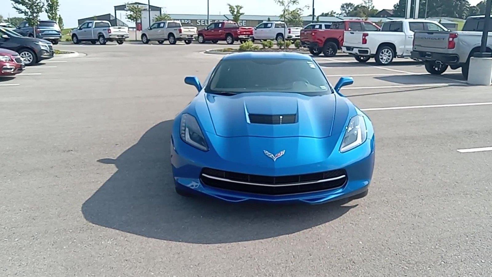 Used 2016 LAGUNA BLUE METALLIC TINTCOAT Chevrolet Z51 1LT image 3