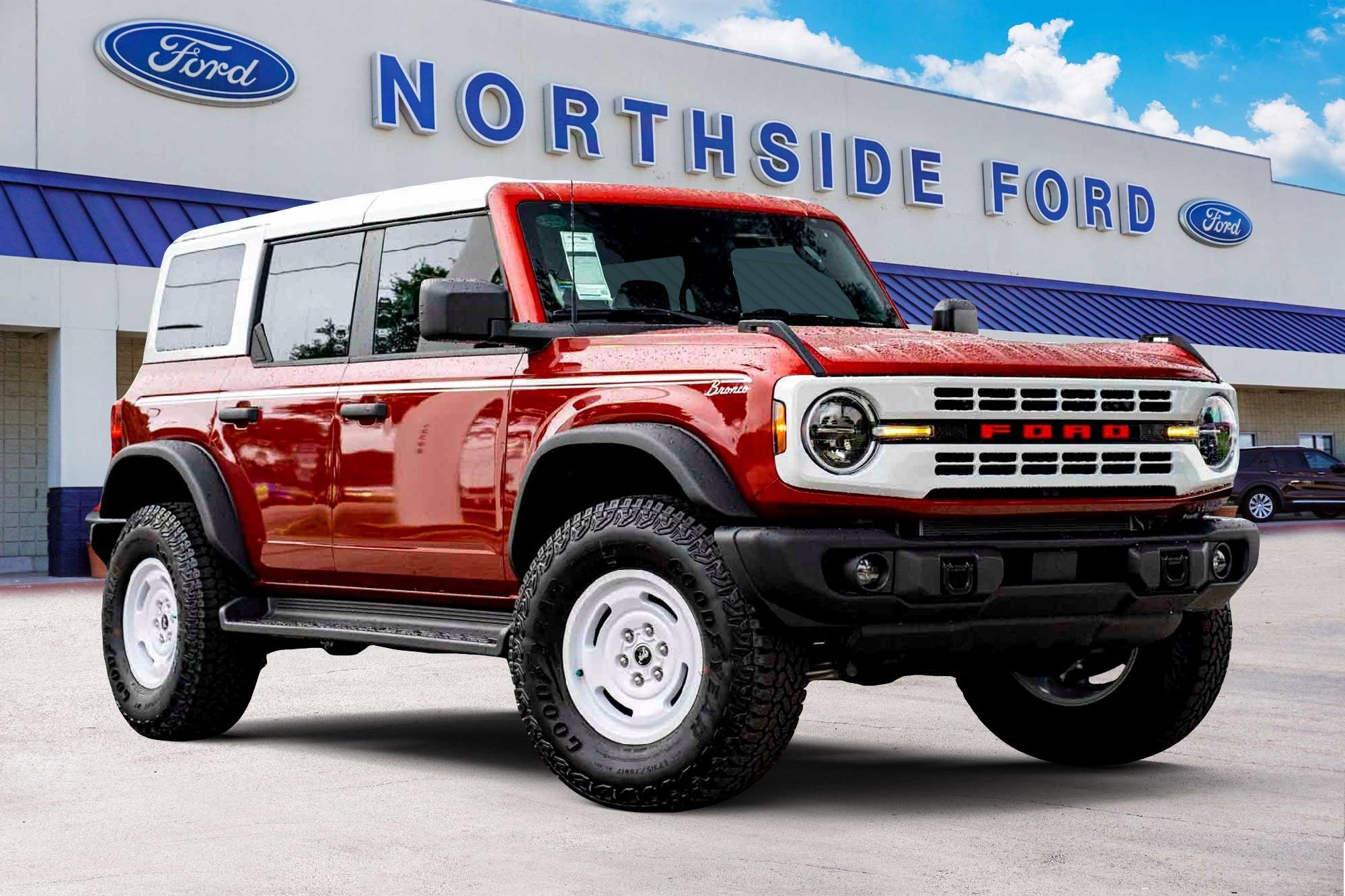 New 2026 Ruby Red Metallic Tinted Clearcoat Ford Heritage Edition image 1