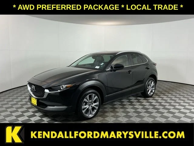 Used 2023 Black Mazda 2.5 S Preferred Package image 1