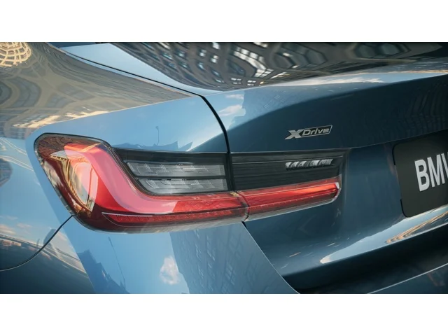 New 2026 Arctic Race Blue metallic BMW 330i image 8