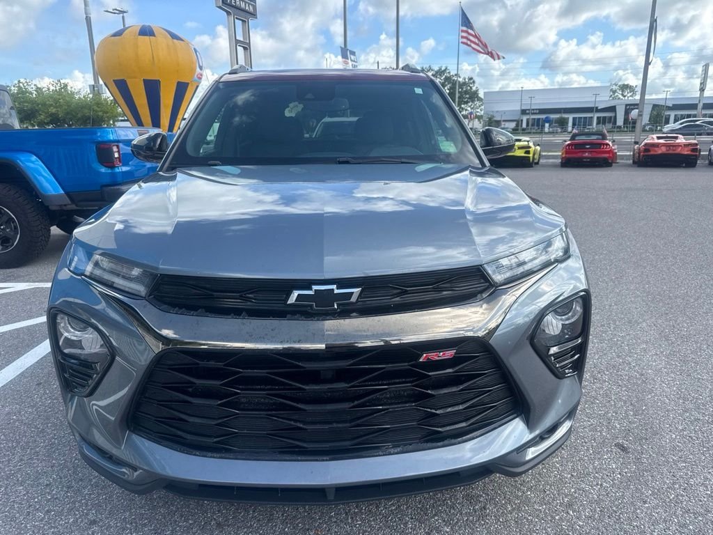 Used 2022 Gray Chevrolet RS image 2