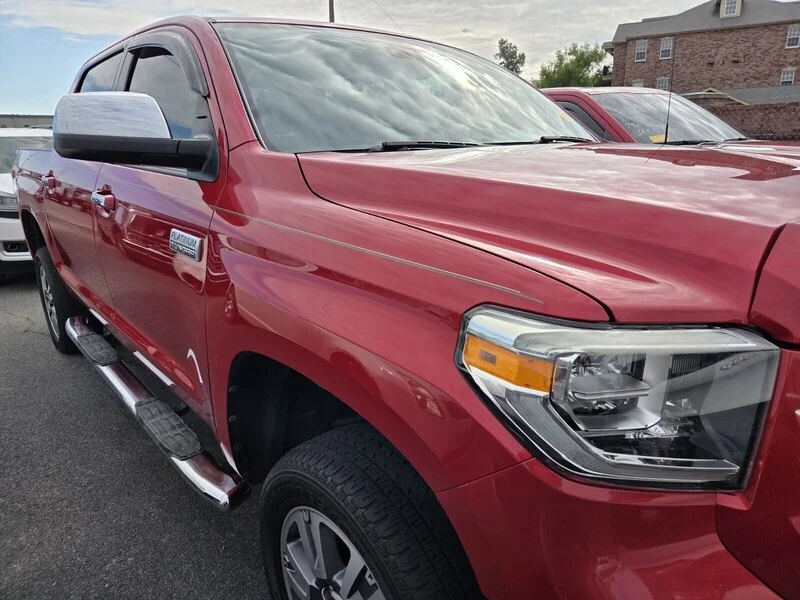 Used 2020 Barcelona Red Metallic TOYOTA PLATINUM image 3