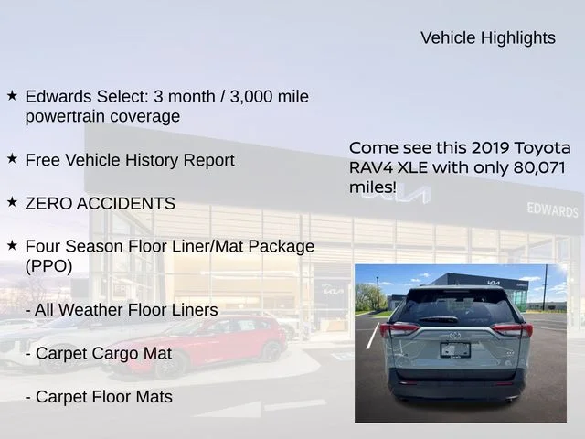 Used 2019 Gray Toyota XLE image 8