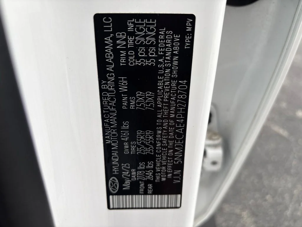 Certified Used 2023 White Hyundai Limited image 18