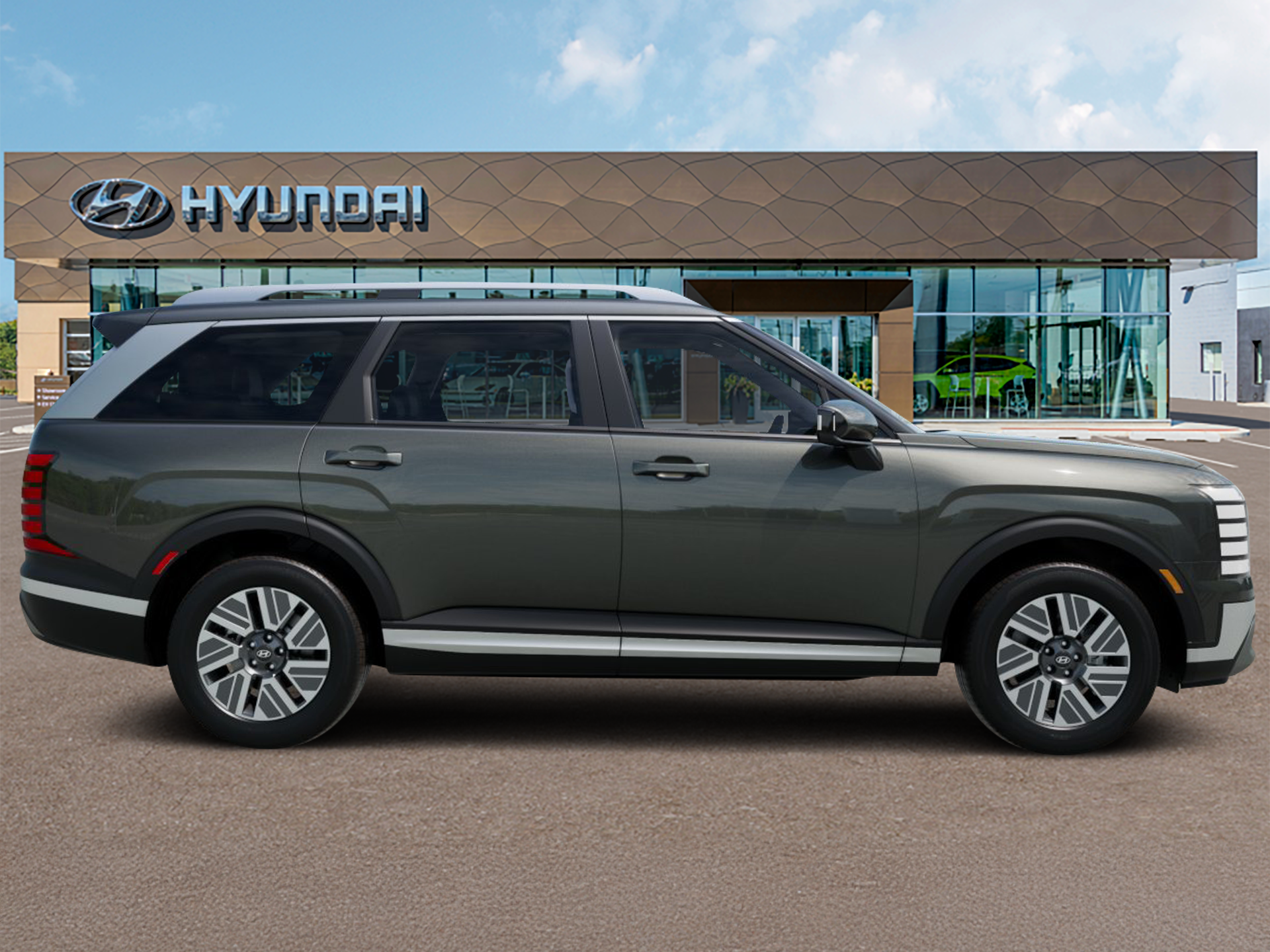 New 2026 Green Hyundai Blue SEL 8P image 5