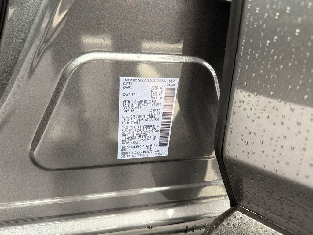 New 2026 Gray Nissan SV image 23