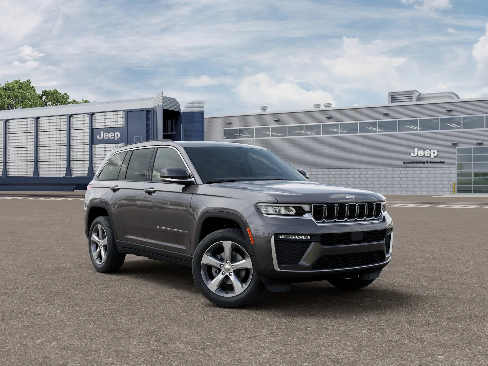 New 2026 Baltic Gray Metallic Clear-Coat Exterior Paint Jeep Limited image 12
