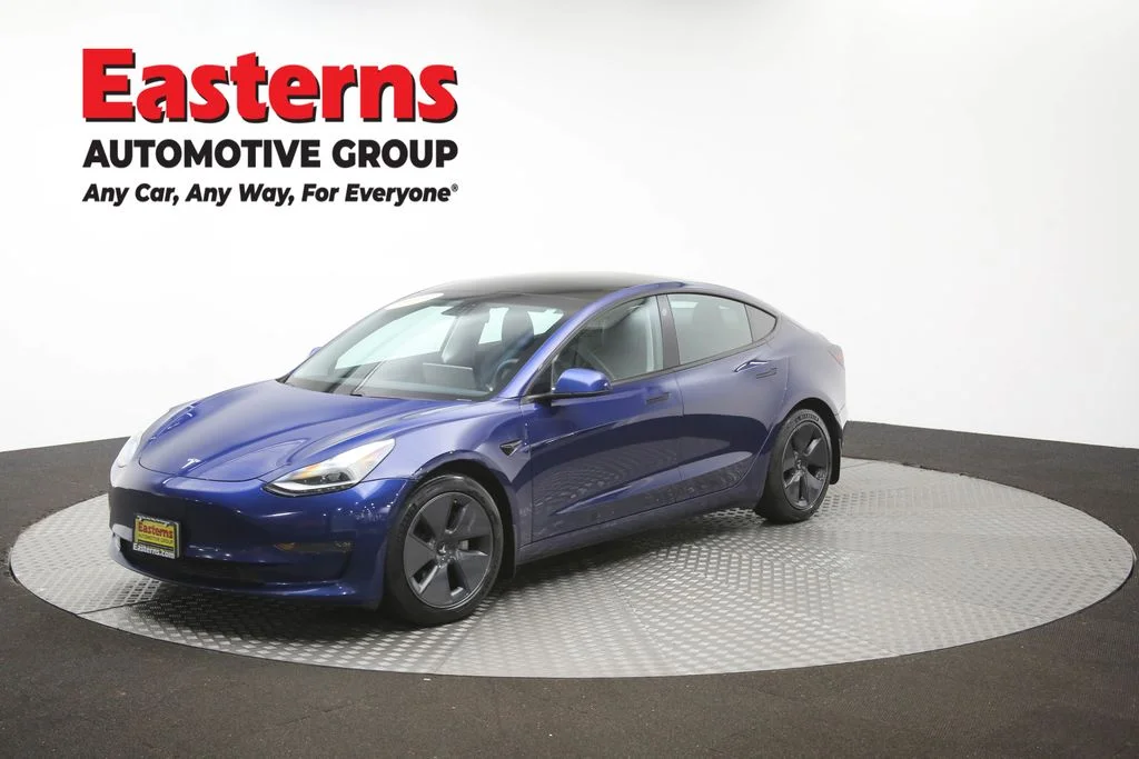 Used 2021 Blue Tesla Long Range image 49