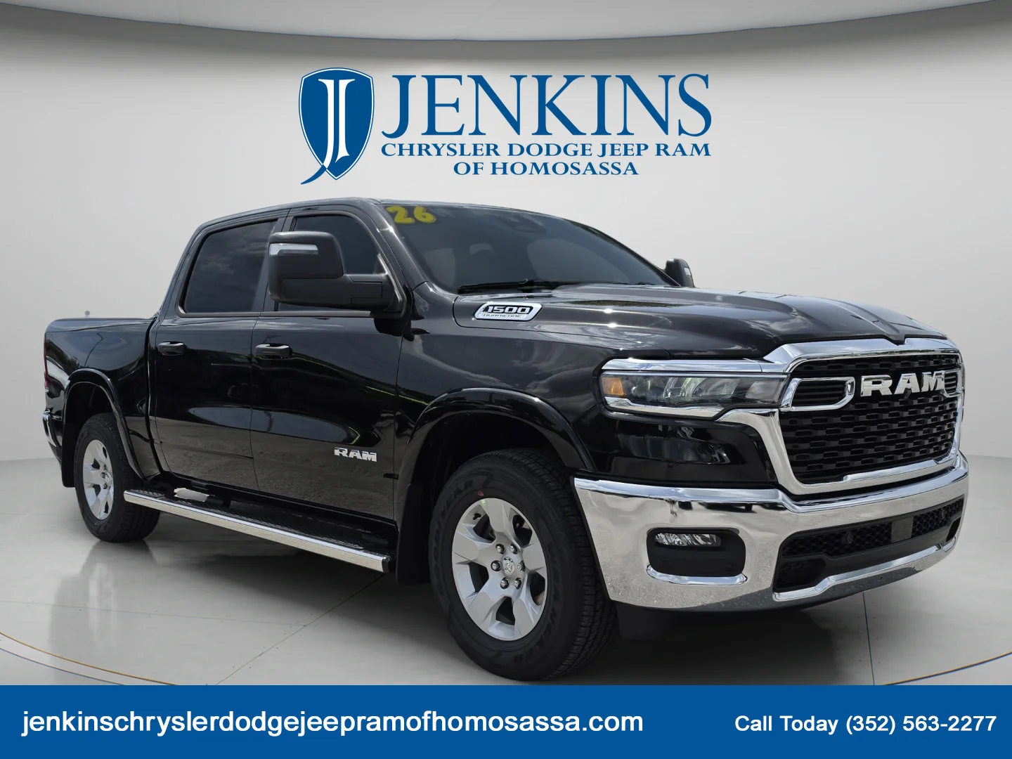 Used 2026 Diamond Black Crystal Pearlcoat Ram Big Horn image 1