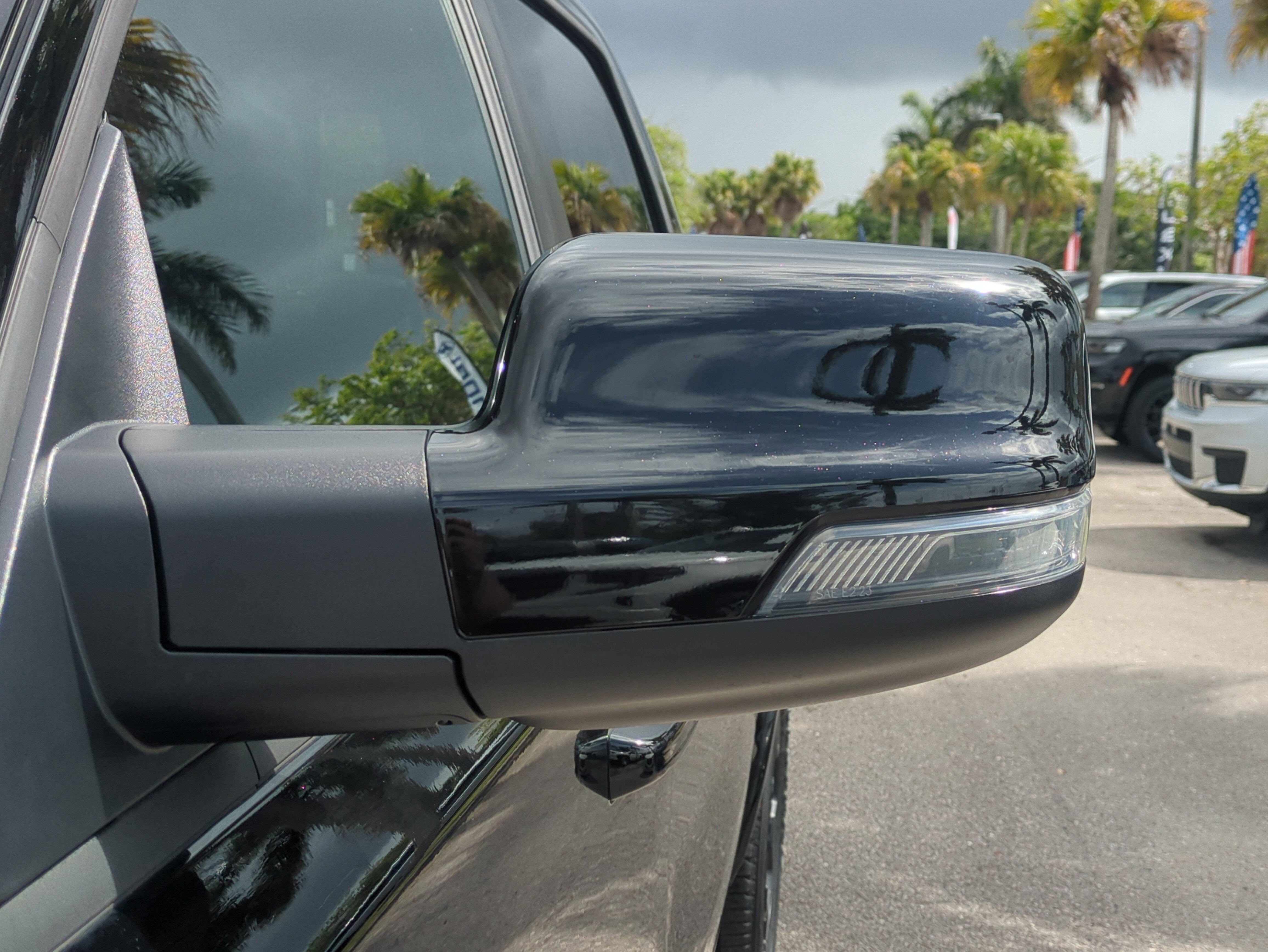 New 2025 Diamond Black Crystal Pearlcoat RAM Big Horn image 11