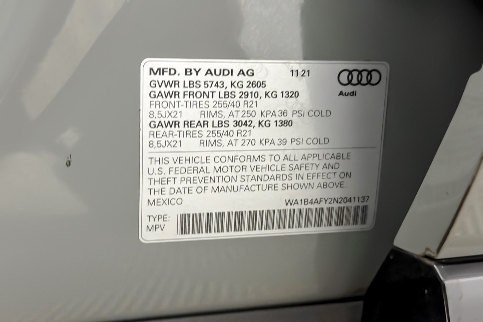 Used 2022 Quantum Gray Audi Premium Plus 3.0 TFSI quattro image 27