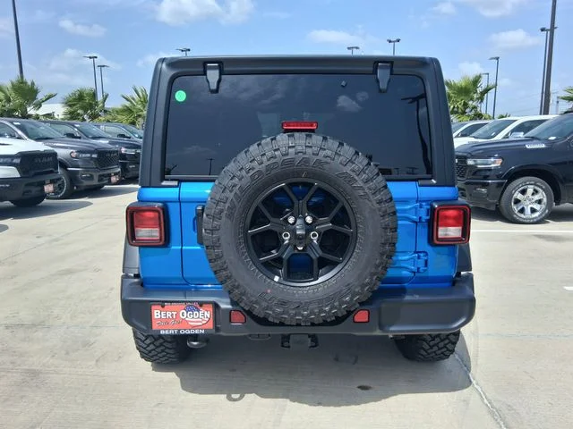 New 2026 Hydro Blue Pearl-Coat Exterior Paint Jeep Willys image 6