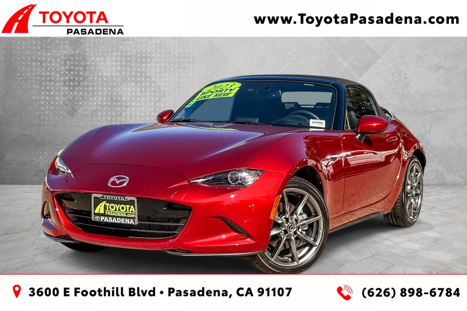 Used 2023 SOUL RED CRYSTAL MAZDA GRAND TOURING image 1