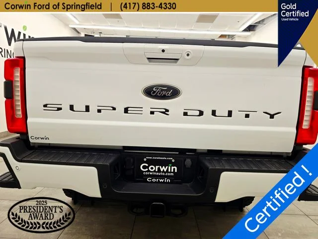 Used 2023 Oxford White Ford Lariat image 5