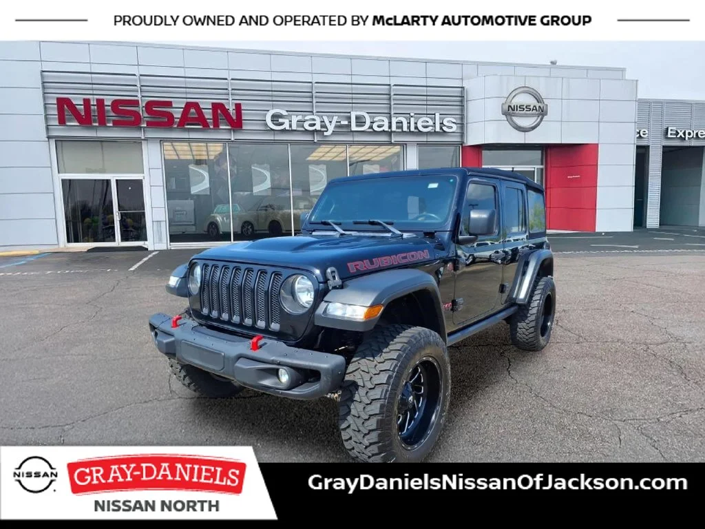 Used 2020 Black Jeep Unlimited Rubicon image 3