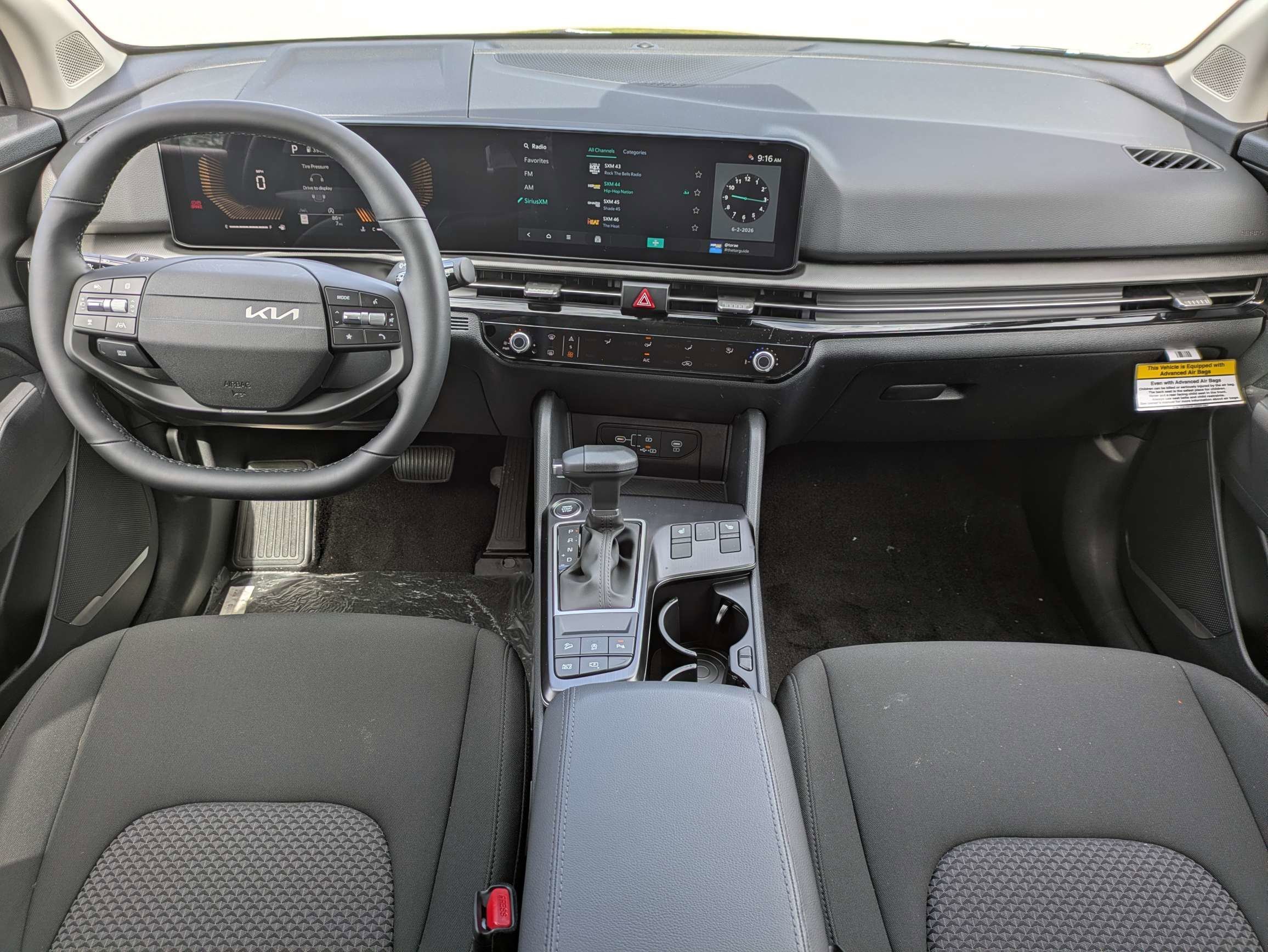 New 2026 Ebony Black Kia LX image 18