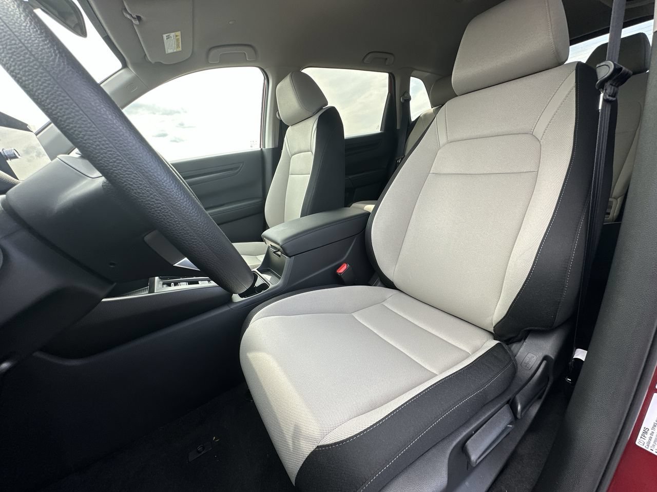 New 2026 Radiant Red Metallic Honda AWD LX image 11