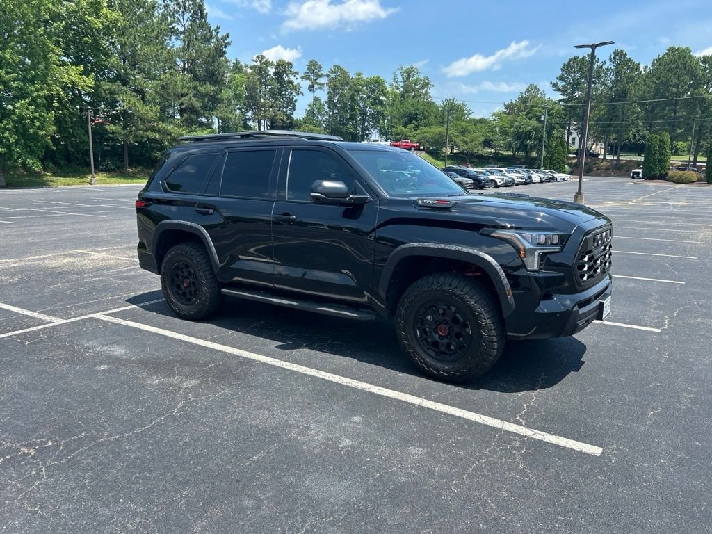 Used 2025 Black Toyota TRD Pro image 1