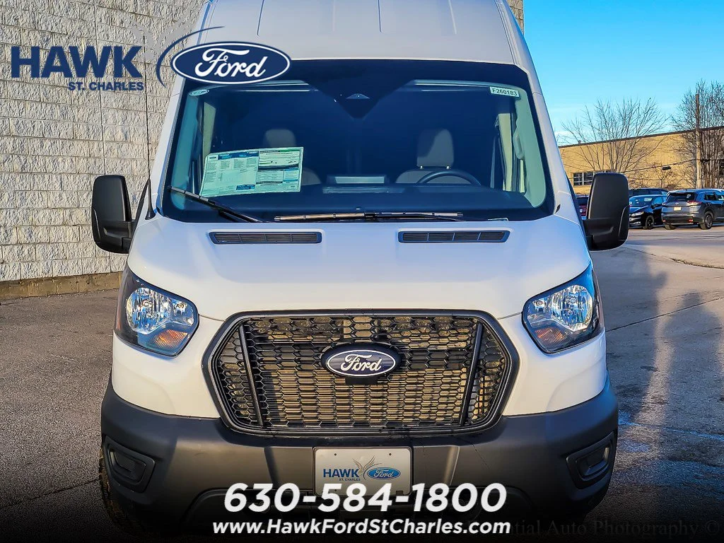 New 2026 Oxford White Ford Cargo Van image 3