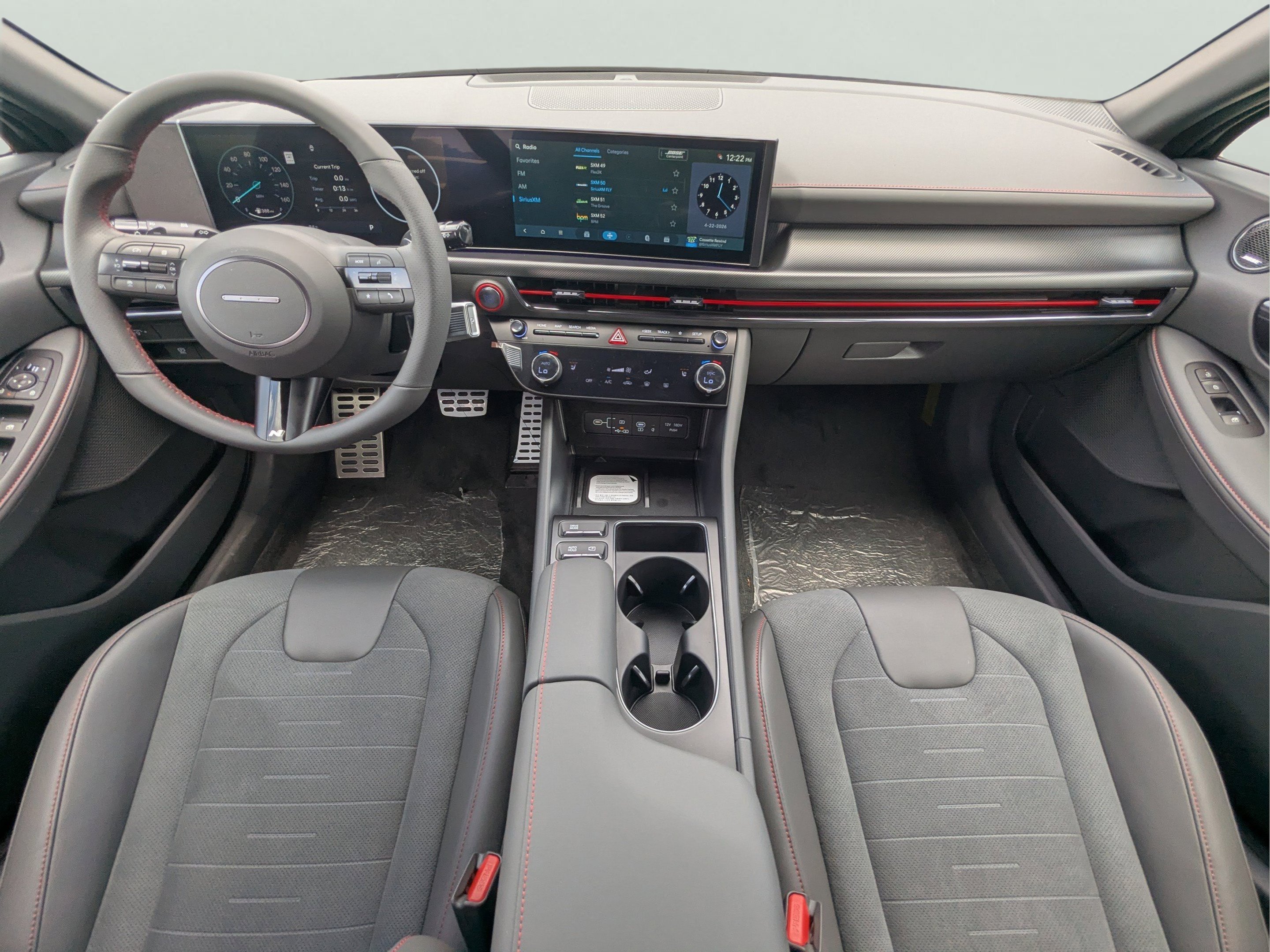 Used 2025 Serenity White Hyundai SEL Sport image 23