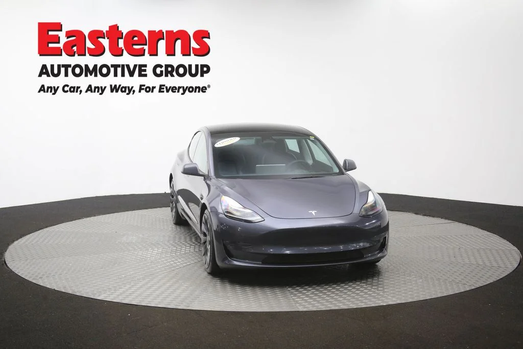 Used 2022 Gray Tesla Performance image 46