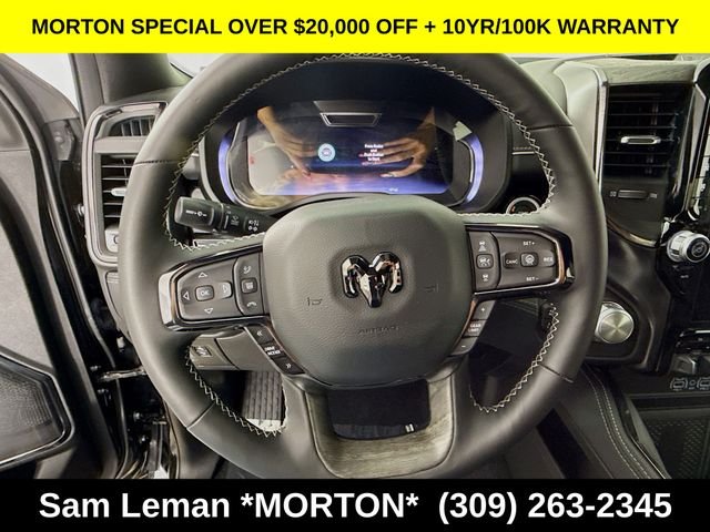 New 2026 Diamond Black Crystal Pearl-Coat Exterior Paint Ram Limited image 11