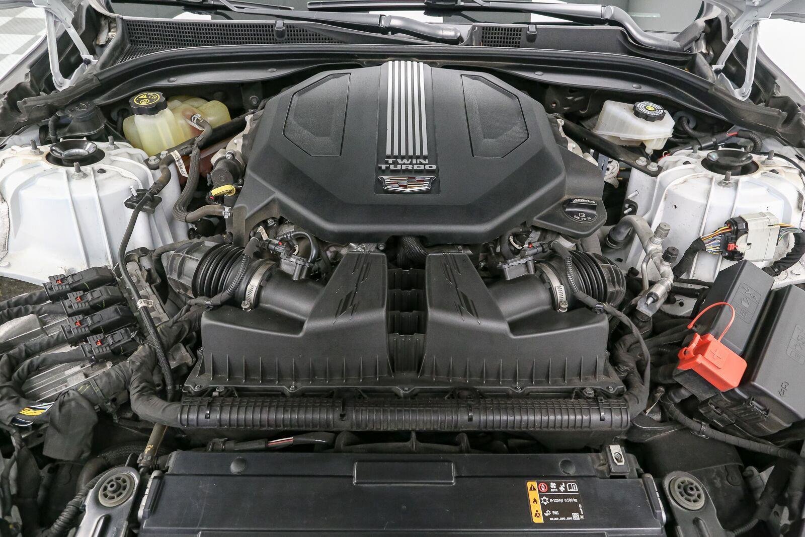 Used 2022 Summit White Cadillac VSERIES image 15