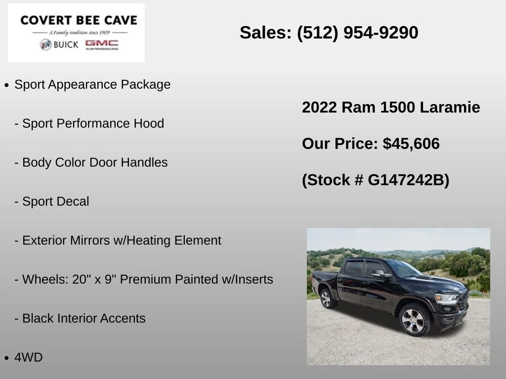 Used 2022 Black Ram Laramie image 24