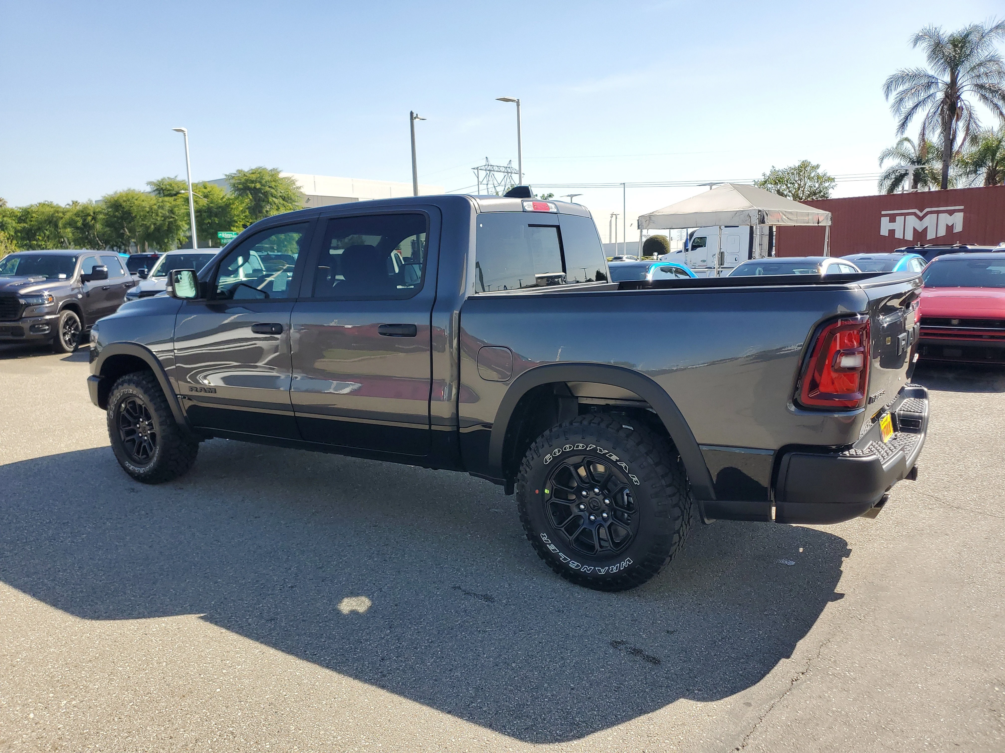 New 2026 Granite Crystal Metallic Clear-Coat Exterior Paint RAM Rebel image 6