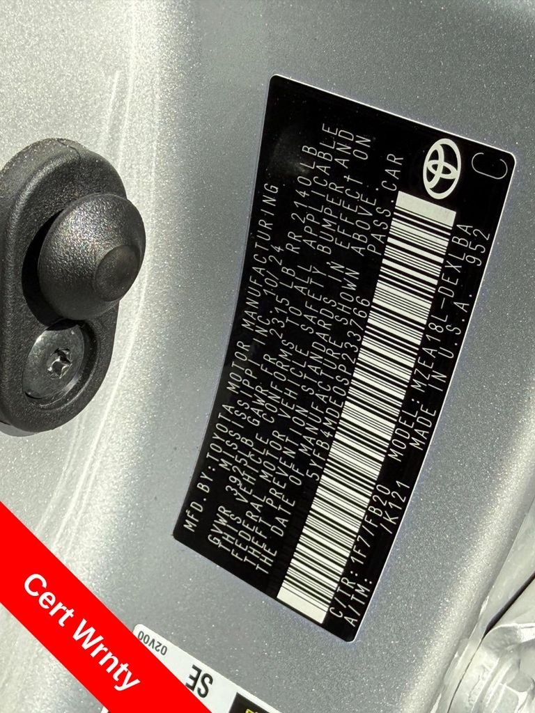 Certified Used 2025 Classic Silver Metallic Toyota LE image 31