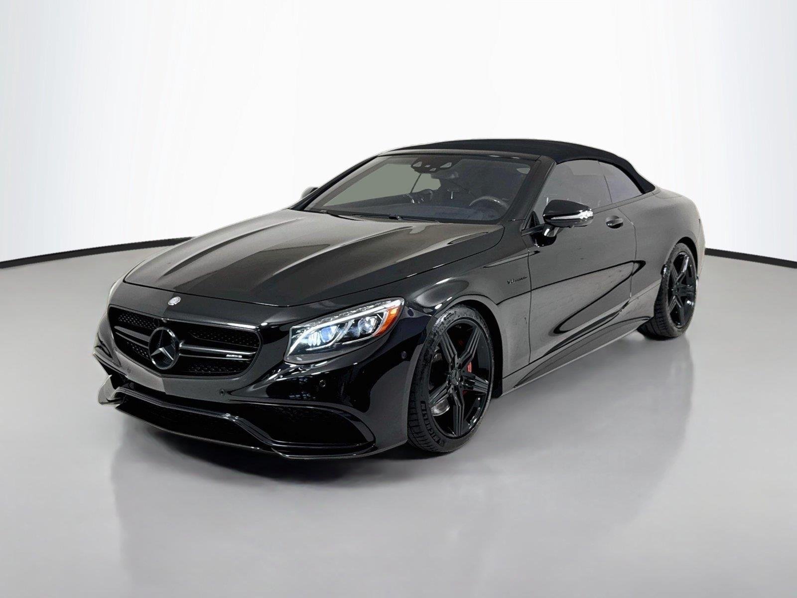 Used 2017 Obsidian Black Metallic Mercedes-Benz AMG® S 63 Conv | $187k MSRP | Designo Leather | Warmth & Comfort image 50